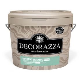 Декоративная Штукатурка Decorazza 3кг MC 10-16 Microcemento Fronte + Legante с Эффектом Бетона Мелкая Фракция / Декоразза Микроцементо Фронте.
