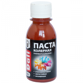 Паста Колерная Dali 0.1кг Розовый Универсальная / Дали.