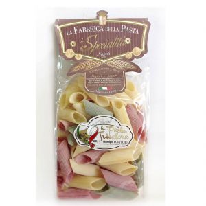 Ригатони Триколор La Fabbrica Della Pasta Rigatoni Tricolore - 500 г (Италия)