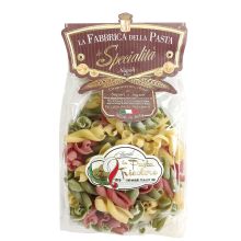 Макароны La Fabbrica Della Pasta Фиданцати трёхцветные - 500 г (Италия)