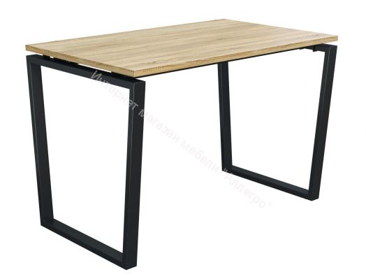 Стол компьютерный Юта 55.09, Дуб сонома/Черный