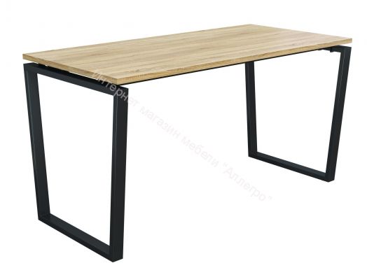 Стол компьютерный Юта 55.09-01, Дуб сонома/металл Чёрный