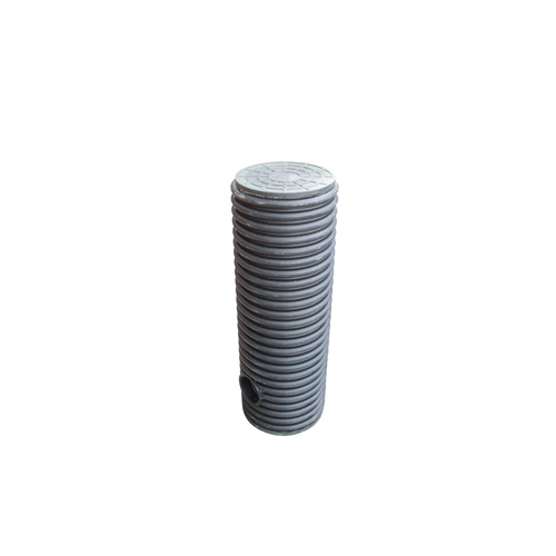 Колодец 300х1500мм дрен. смотр. с 2-мя отвод. 110мм с крышкой и дном в комплекте. (черный) Колодец 300х1500мм дрен. смотр. с 2-мя отвод. 110мм с крышкой и дном в комплекте. (черный)