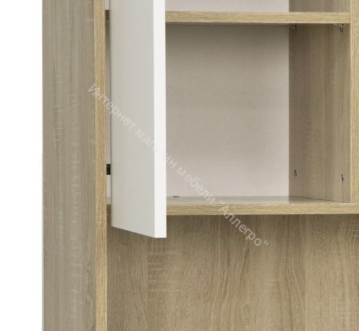 Шкаф для посуды 57.03 Аданте, Дуб сонома/Белый