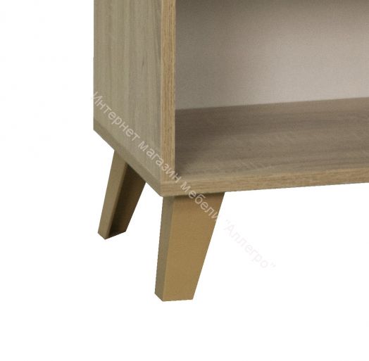 Шкаф для посуды 57.03 Аданте, Дуб сонома/Белый