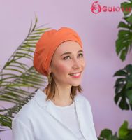 Головной убор из экокожи Берет