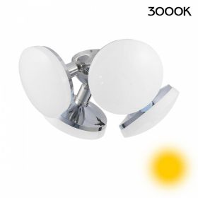 Люстра Светодиодная с Диммером Citilux Тамбо CL716141Wz Хром / Ситилюкс.