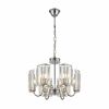 Люстра Хрустальная Подвесная Citilux Грета CL333161 Хром / Ситилюкс.