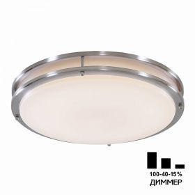 Люстра с Диммером Citilux Бостон CL709501N LED Хром Матовый / Ситилюкс.