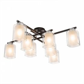 Люстра Потолочная Citilux Диез CL111181 Чёрная / Ситилюкс.