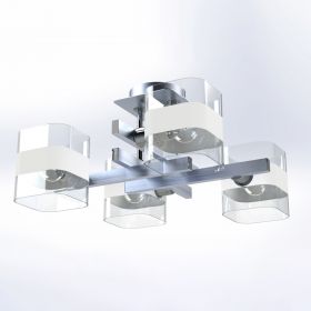 Люстра Потолочная Citilux Вирта CL139240 Алюминий / Ситилюкс.