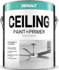 Краска для Потолков Denalt 455 Flat For Ceiling 7.5л Суперматовая, Супербелая, 2 в 1 Краска+Грунт.