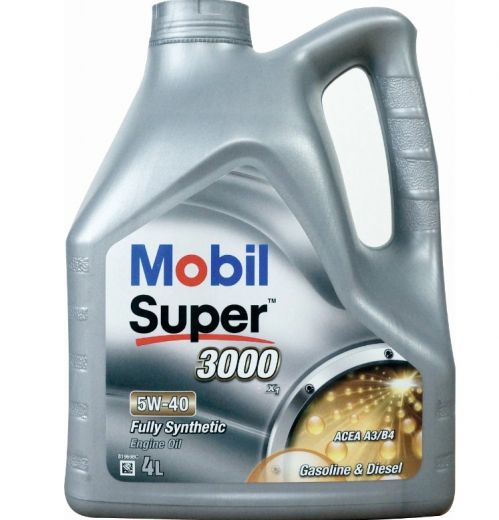 Масло моторное MOBIL Super 3000 X1 5W-40 синтетическое 4 л