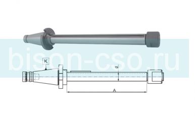 Штанга для горизонтально-фрезерного станка  7175-50-32-800мм Bison Bial