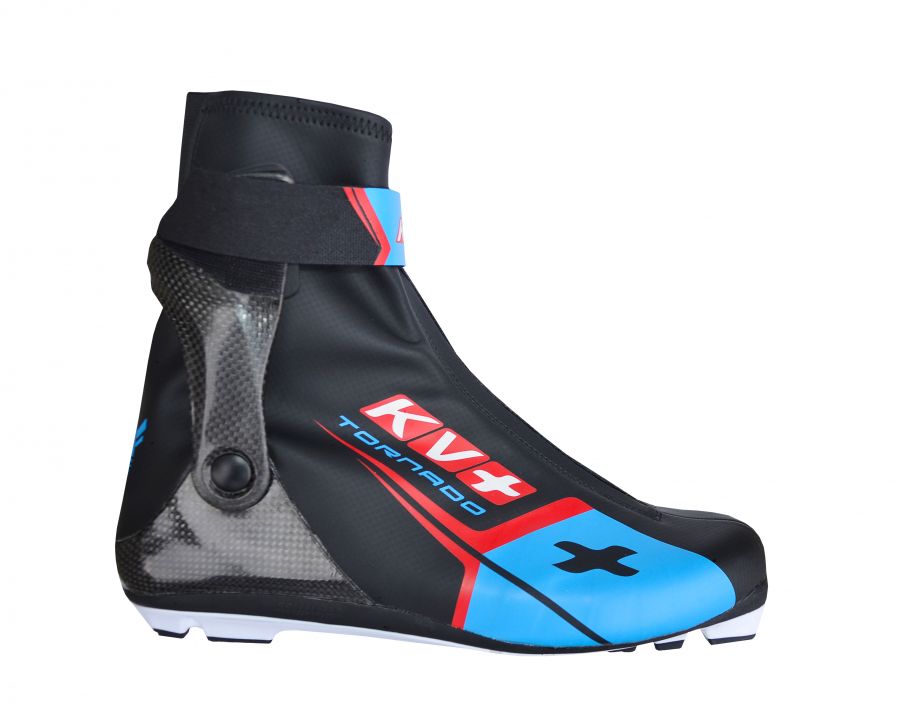 ботинки коньковые kv+ tornado skate blue/red