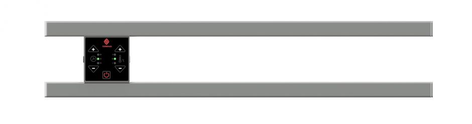Изображение Электрический полотенцесушитель TERMINUS Полка Проф 50х9