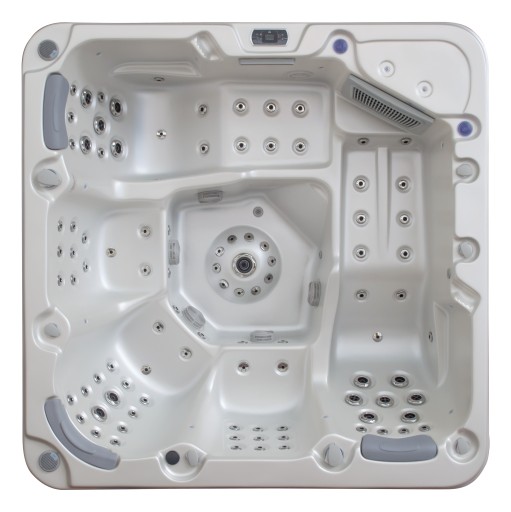 Изображение Квадратный гидромассажный СПА бассейн AquaSpas My Celebration 220х220