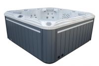 Квадратный гидромассажный СПА бассейн AquaSpas My Power 210х210 стандарт схема 28