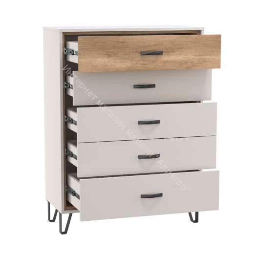 Комод 62.04 Рио, Кашемир/Дуб каньон