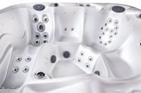 Квадратный гидромассажный СПА бассейн BestSpas Tiffany 216х216 схема 7