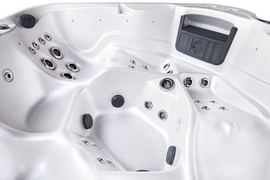 Квадратный гидромассажный СПА бассейн BestSpas Tiffany 216х216 схема 11