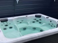 Прямоугольный гидромассажный СПА бассейн BestSpas Crystal 210х185 схема 12