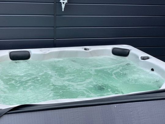 Прямоугольный гидромассажный СПА бассейн BestSpas Crystal 210х185 схема 14