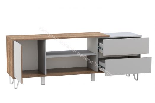 Тумба под ТВ 58.08 Гавана, Кейптаун/Серый