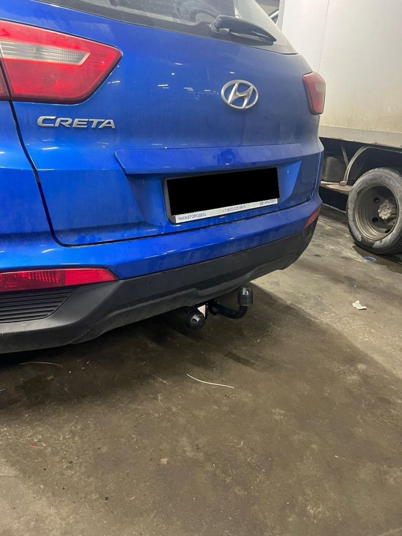 Фаркоп "Уникар" Hyundai Creta I, II поколение