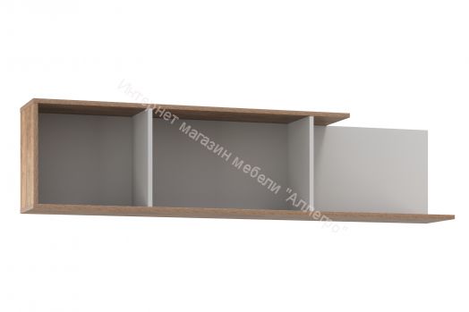 Полка навесная 58.14 Гавана, Кейптаун/Серый