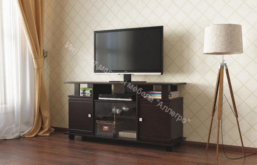 Тумба для теле радиоаппаратуры Виста-13, Венге