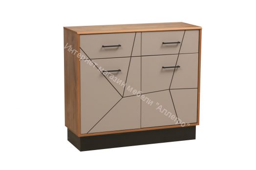 Комод 54.07 Гамма 1000 мм, Таксония/Грей