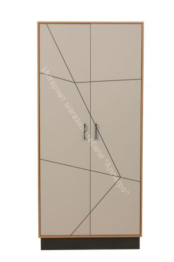 Шкаф комбинированный 54.14 Гамма (2-х дв.), Таксония/Грей