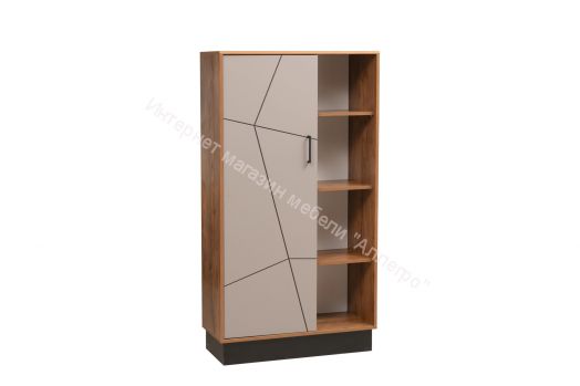 Шкаф комбинированный 54.06 Гамма, Таксония/Грей