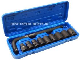 FK-4104-5MPB Набор инструментов ударных головок 1/2" FORCEKRAFT, в металлическом кейсе, 10пр.