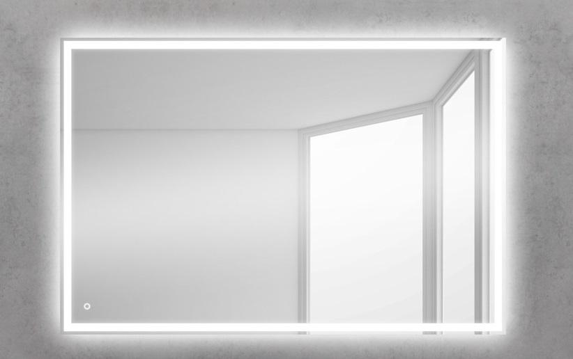 Зеркало для ванной комнаты BelBagno SPC-GRT-900-800-LED-TCH схема 1