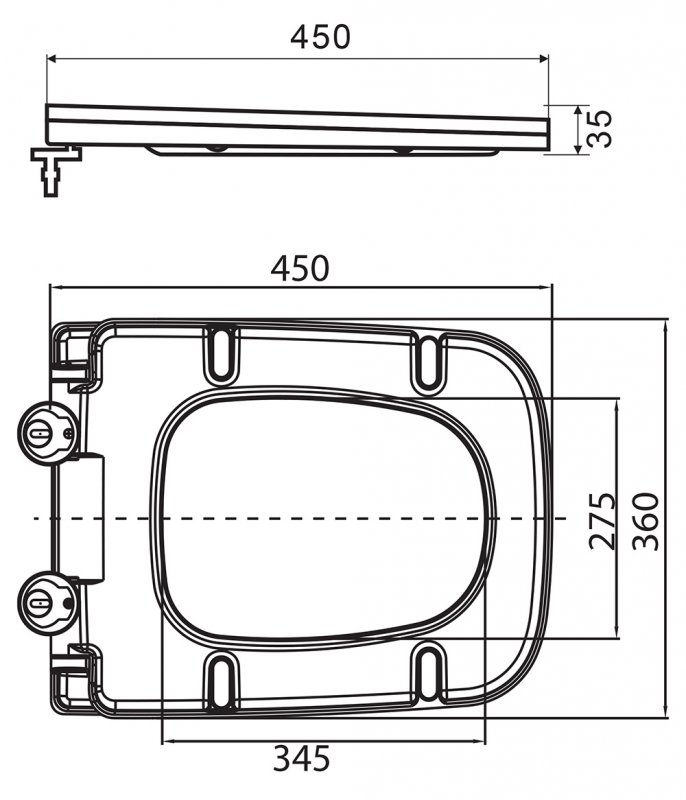 Подвесной унитаз BelBagno Ardente-C BB3202CHR-MB схема 11