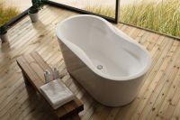 Отдельностоящая ванна с экраном Belbagno BB407 160/170х80 схема 1