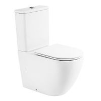 Бесшумный унитаз компакт BelBagno Sfera-R BB2141CPR схема 10