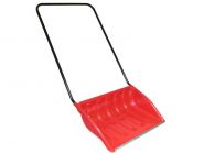 Скрепер для уборки снега, красный