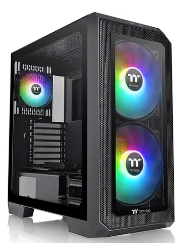 Корпус Thermaltake View 300 MX [CA-1P6-00M1WN-00] черный