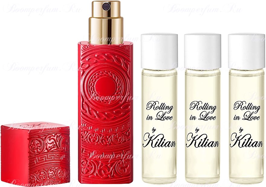 Paris Rolling in Love Refillable Travel Set  4 * 7,5 ml