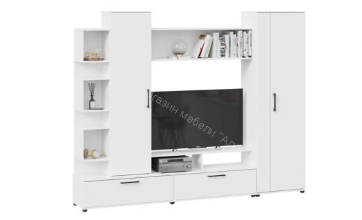 Стенка «Дакота» Белый ясень