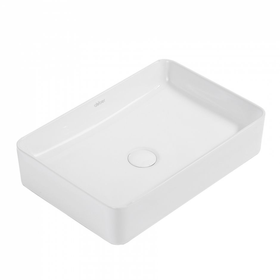 Изображение Раковина накладная ABBER Rechteck AC2207 51х34,5 белая