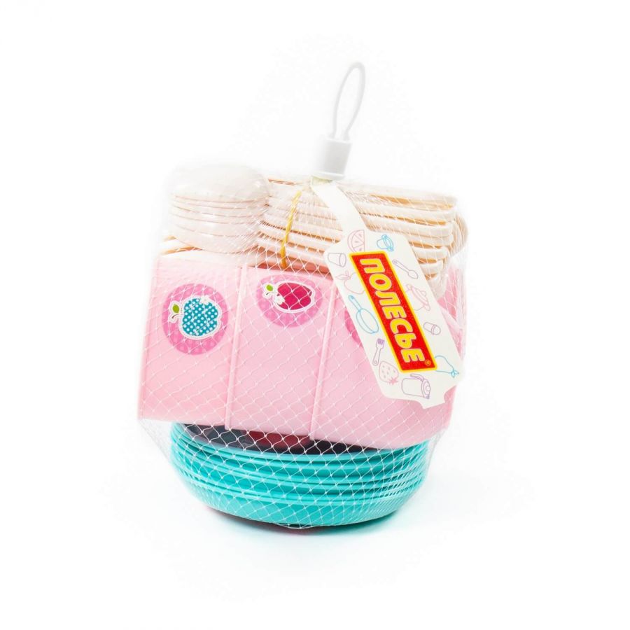 Набор детской посуды "Минутка" на 6 персон (V4) (30 элементов) (в сеточке)