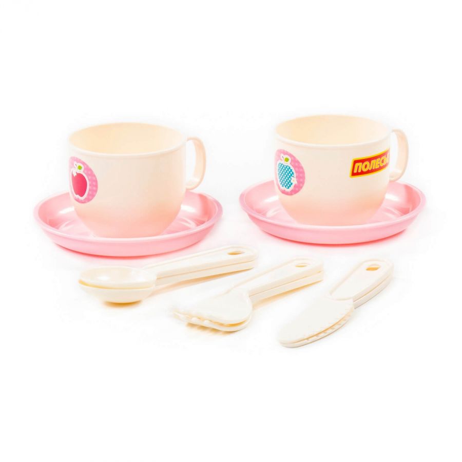 Набор детской посуды "Минутка" на 2 персоны (V6) (10 элементов) (в сеточке)