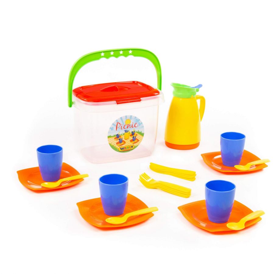 Набор детской посуды "Алиса" для пикника №2