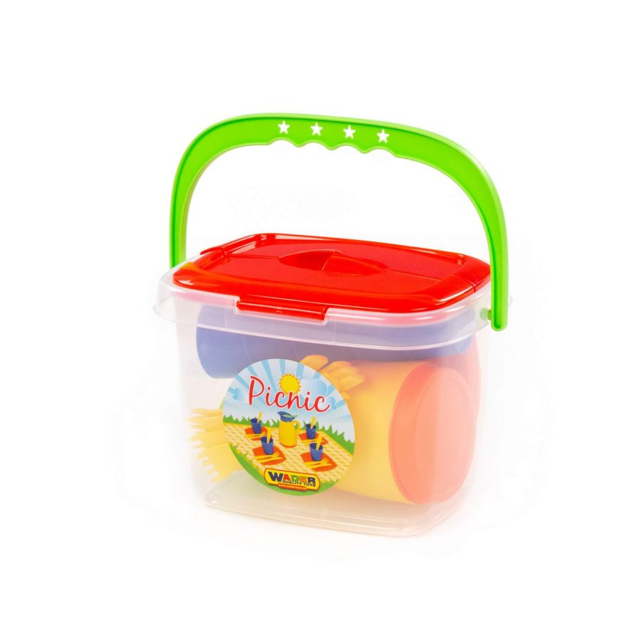 Набор детской посуды "Алиса" для пикника №2