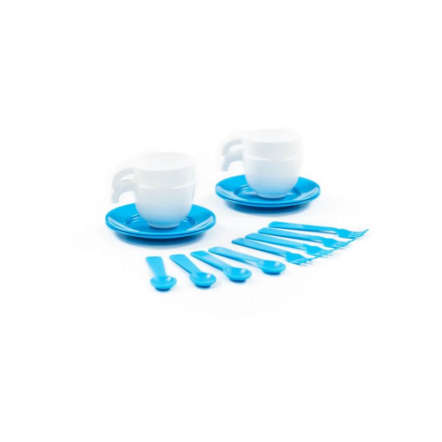 Набор детской посуды "TOP chef" на 4 персоны (16 элементов) (в сеточке)