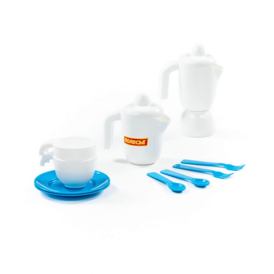 Набор детской посуды "TOP chef" на 2 персоны (12 элементов) (в сеточке)